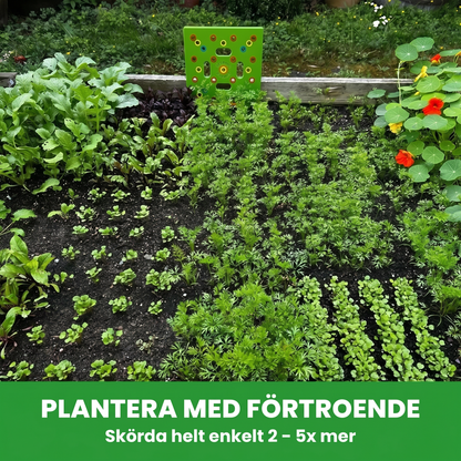 PlantPlankan™ — Minimera ogräs med rätt avstånd