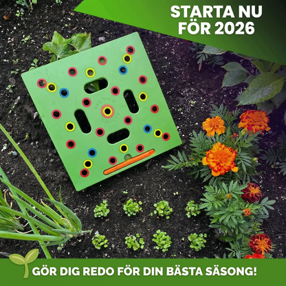 PlantPlankan™ — Minimera ogräs med rätt avstånd